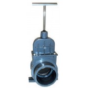 PVC Slide Valve 4 inch Diameter 1 Bar Pressure